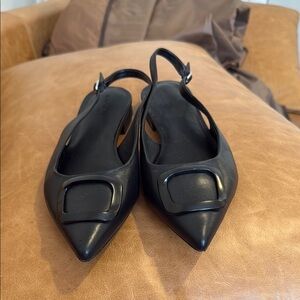Black Slingback Flats - Nordstrom 8.5, very limited wear